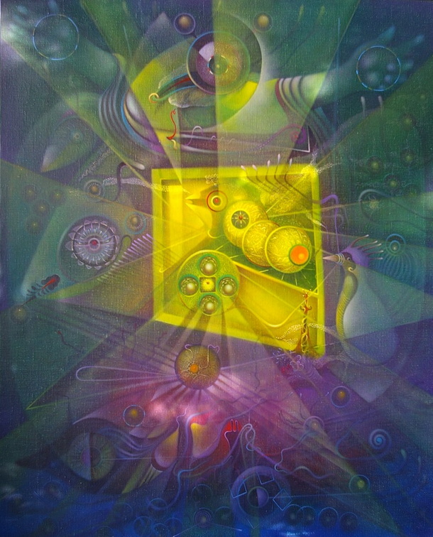 sans titre huile sur toile  81x100cm