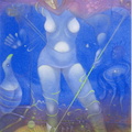 "La venus y el pajaro picon" 116x89cm collection Puerto Rico