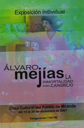 Exposition individuelle Miranda Carabobo Venezuela