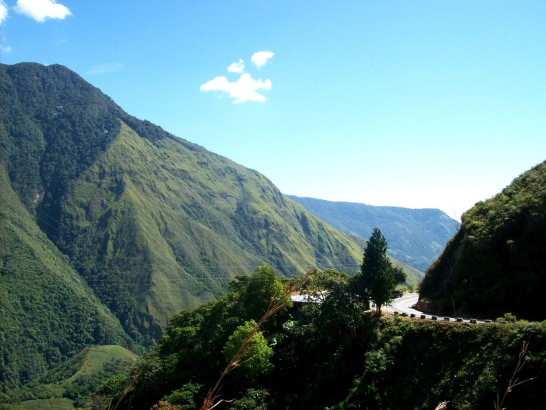 subiendo los andes