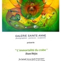 EXPO GALERIE SAINTE ANNE MALESTROIT