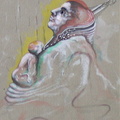 "Maternidad" pastel acrilico