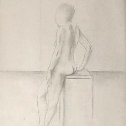 Dessins 1975 école Supérieur de Beaux-Arts de Paris